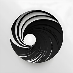 round sticker design simple vector black and white open book stars hearts minimalist logo clean lines 