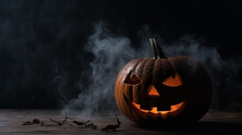 Jack O’Lantern With Smoke Free Stock Photo - Public Domain Pictures