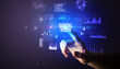 © ra2 studio - hand touching digital button, modern technology concept