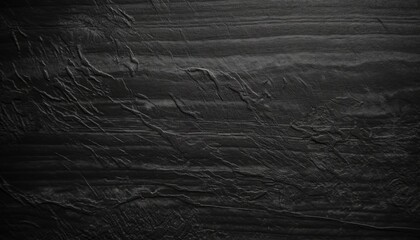 Wall Mural - Textured black board background close up background with generative ai