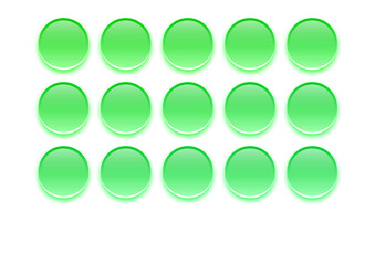 3d aqua buttons