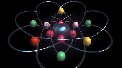 Atomic structure for science,Structure Atomic, Science, Chemistry