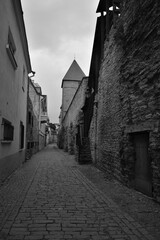 Wall Mural - View of Tallinn Old Town historic center, Estonia