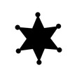 © Sejal - Sherif star icon for apps and web sites vector illustration on white background..eps