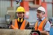 © eakgrungenerd - Professional team technician engineer factory workers checking system equipment of production industrial. Heavy Industrial manufacturing operating.