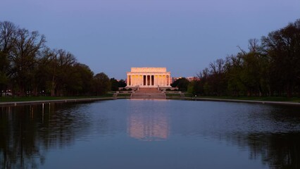 Sticker - Lincoln memorial