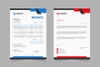 © supvector - Letterhead and invoice vector template