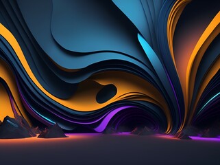 abstract and colorful pc wallpaper