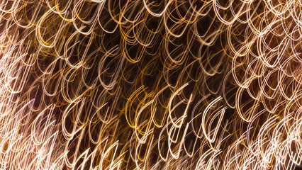 Poster - Abstract vintage lights background