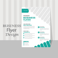 modern business flyer,creative business flyer,clean business flyer.luxury business flyer design,vect