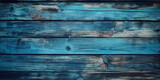 Fototapeta Kawa jest smaczna - Blue wooden planks background. Wooden texture. Blue wood texture. Wood plank background