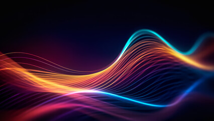 Wall Mural - energy flow background