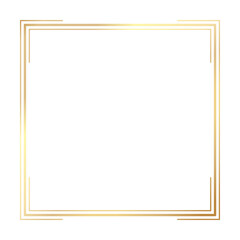 Luxury gold frame