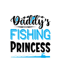 Fishing heart lettering text design