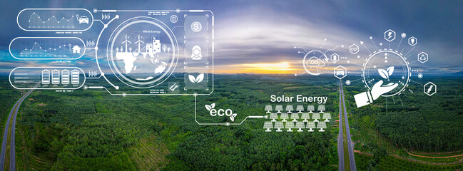 The roads are equipped with solar panels that harness the power of the sun to generate energy reducing the community's dependence on non-renewable resources.