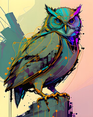 Sticker - Owl 