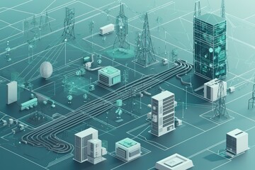 smart grids with realtime energy management and monitoring, generative artificial intelligence