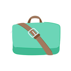 people briefcase for men cartoon vector illustration