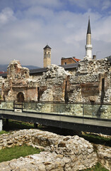 Wall Mural - Tashlihan - caravanserai in Sarajevo. Bosnia and Herzegovina