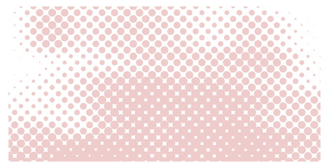 Sticker - pink halftone dots