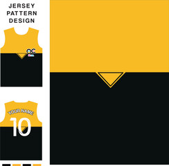 frame triangle concept vector jersey pattern template for printing or sublimation sports uniforms football volleyball basketball e-sports cycling and fishing Free Vector.