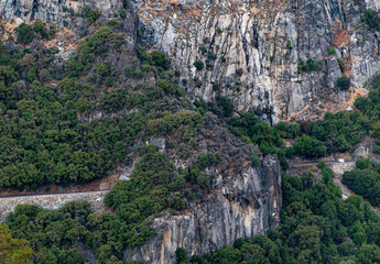 Wall Mural - 683-17 Road Through a Mountainside