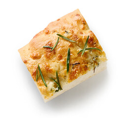 Wall Mural - italian flat bread focaccia