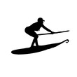© Nonie - silhouette of a surfer with transparent background