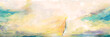 Soft, Pastel, Impressionistic Sunset OR Sunrise Sailboat Offshore - Digital Painting, Illustration, Art, Artwork Background or Backdrop, or Wallpaper