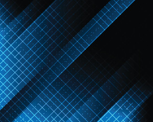 blue network light abstract technology background