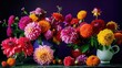 Bright and bold fresh cut flowers