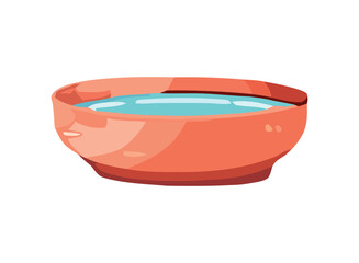 Wall Mural - bowl with water