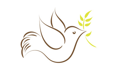 Sticker - Pentecost poster design for print or use as card, flyer or T shirt