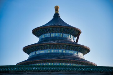 Sticker - Temple of Heaven in Beijing, China.