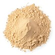 Brewers yeast powder healthy food recipes top view Generative AI Illustration