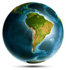 Wall Mural - planet earth globe world