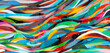 © ADDICTIVE STOCK - Colorful bright wavy texture