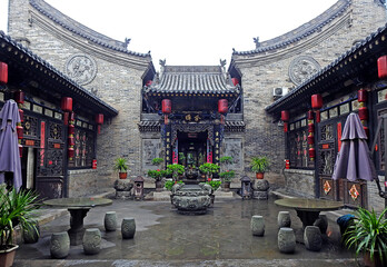 Wall Mural - View of Pingyao in Shanxi province - China