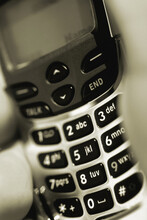 Close-Up Of Cell Phone