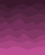 canvas print picture - Soft Violet Waves HD
