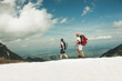 © Designpics - Mature couple hiking in mountains, Tannheim Valley, Austria