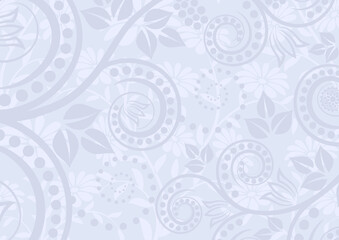 Poster - floral background