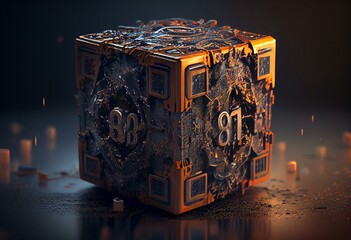 Number Cube. Generative AI