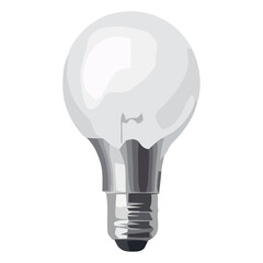 Wall Mural - Efficient lightbulb symbolizes bright ideas and innovation