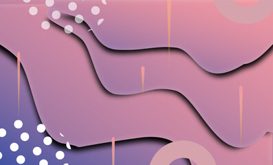 Wall Mural - colorful abstract design background with gradient colors technology wave vector background