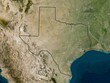 Texas, United States of America. Low-res satellite. No legend