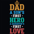© Md Mahmudul Hasan - Father's day dad or daddy typography tshirt design vector design