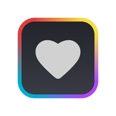 Sticker - Heart - Pictogram (icon) 