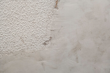 Sticker - Plaster coating on damaged white stippled wall