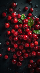 Wall Mural - Lingonberry